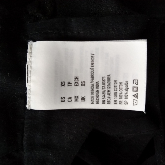 3/$30 AE tie crop top - Picture 5 of 6